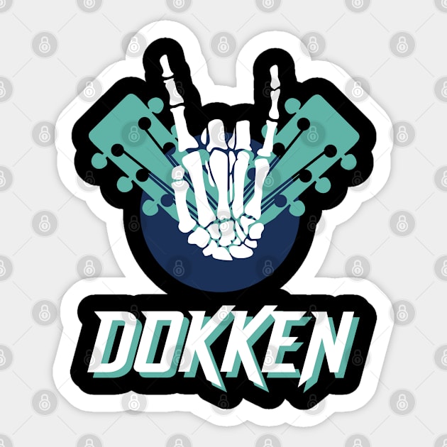 Dokken Sticker by eiston ic